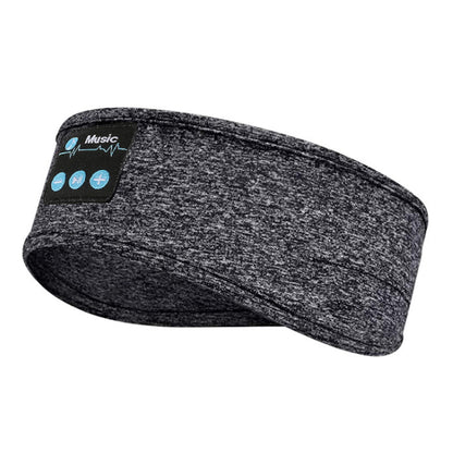 Wireless Bluetooth V5.0 Sports Headband with Music Call Stereo Shading Sleep Headband