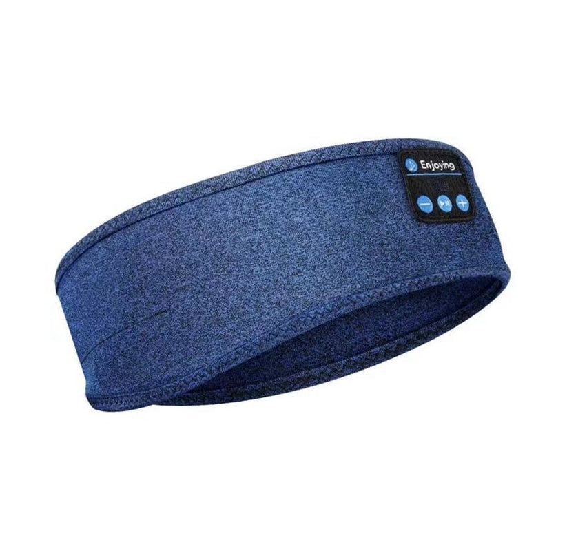 Wireless Bluetooth V5.0 Sports Headband with Music Call Stereo Shading Sleep Headband